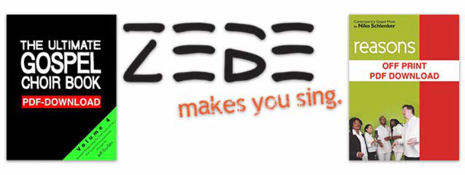 Moderne Chormusik von Zebe