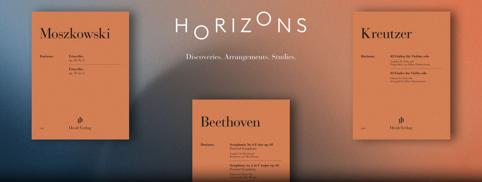 Horizons – the new imprint of G. Henle Verlag